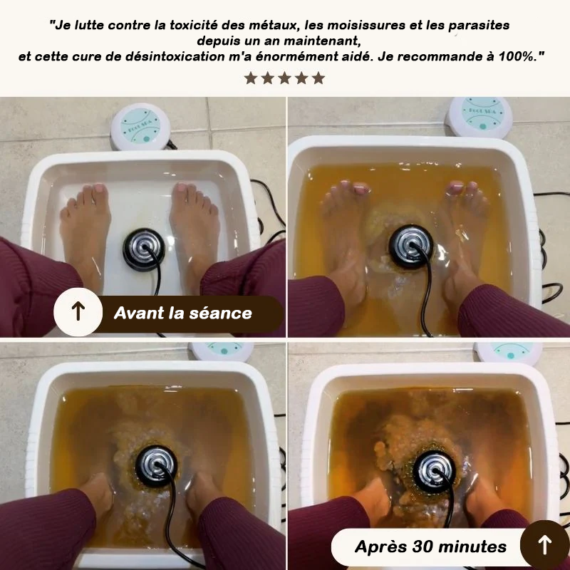 Healifeco™ Ionic Foot Spa - Désintoxication et nettoyage à domicile !